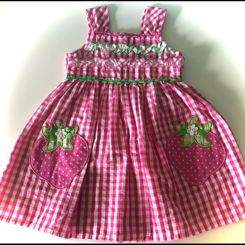2T Nanette Strawberry Sundress - Bundle & Save 20%